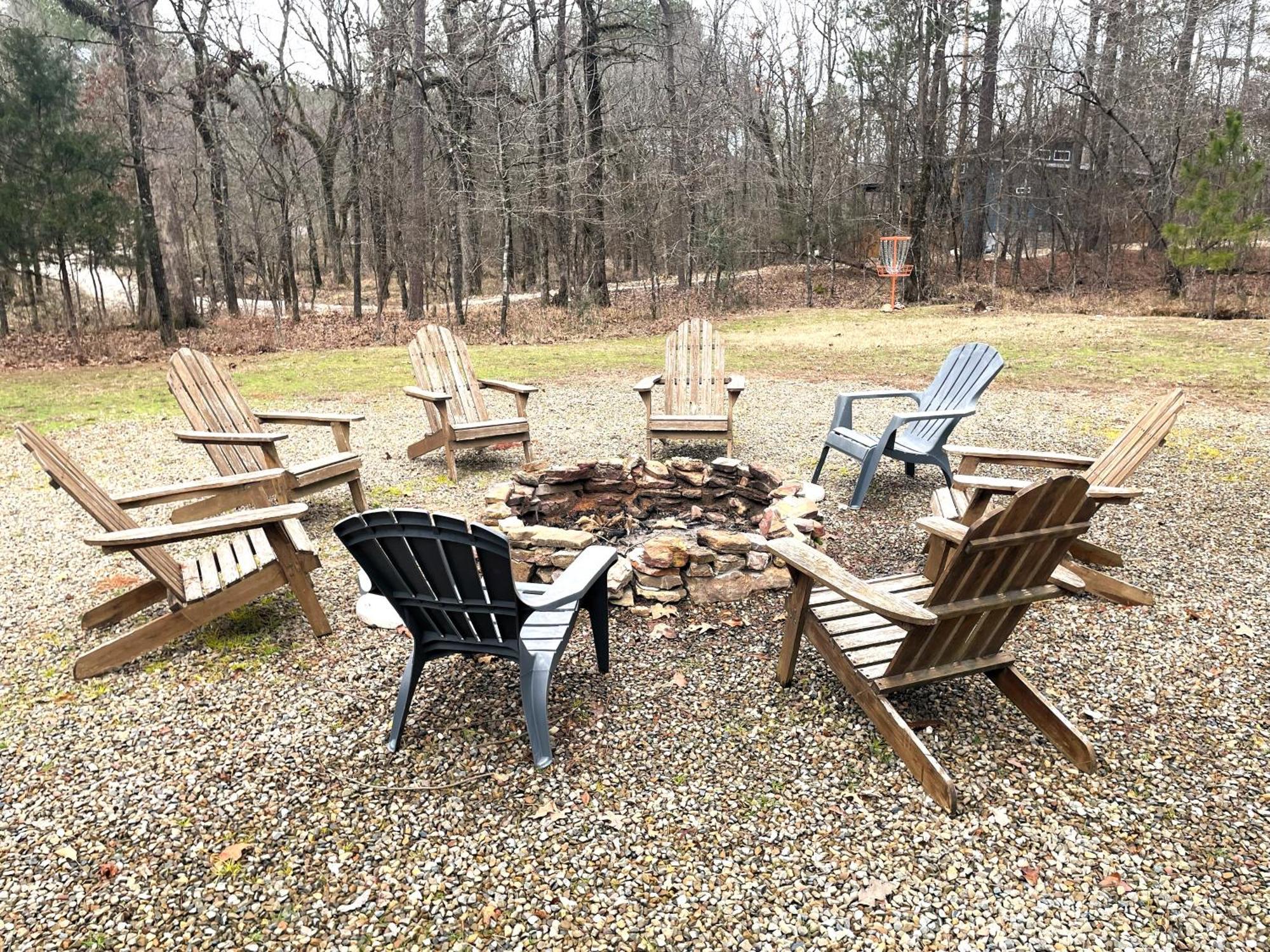 4Br/3Bth Family Cabin With A Hot Tub, Sleeps 14 ブロークン・ボウ エクステリア 写真