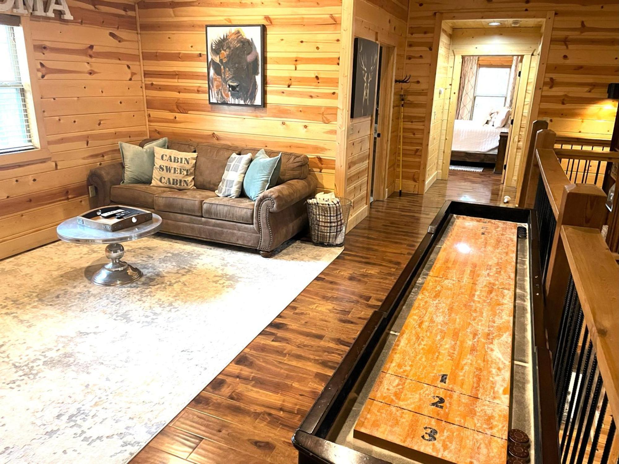 4Br/3Bth Family Cabin With A Hot Tub, Sleeps 14 ブロークン・ボウ エクステリア 写真