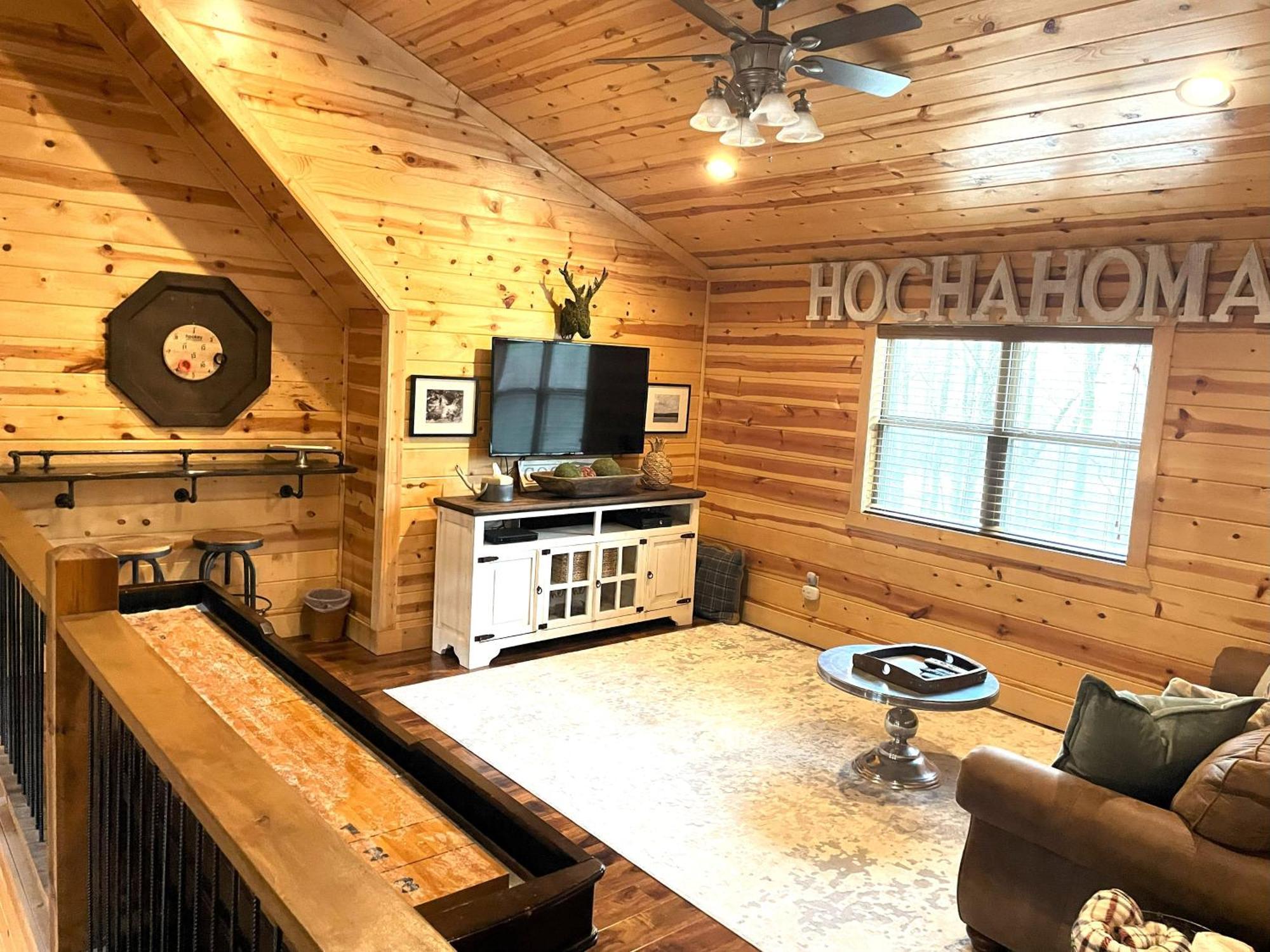4Br/3Bth Family Cabin With A Hot Tub, Sleeps 14 ブロークン・ボウ エクステリア 写真